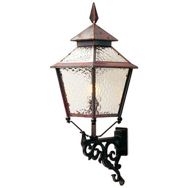 Westal Eriksberg Væglampe kobber, støbejern, 930 x 306 mm