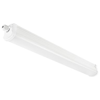 Nordlux Oakland 47716101 Lysrörsarmatur vit, dubbel