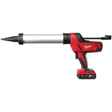 Milwaukee C18 PCG/400T-201B Massapuristin sis. akun ja laturin