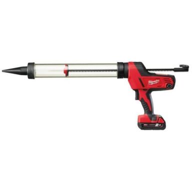 Milwaukee C18 PCG/600T-201B Massapuristin sis. akun ja laturin