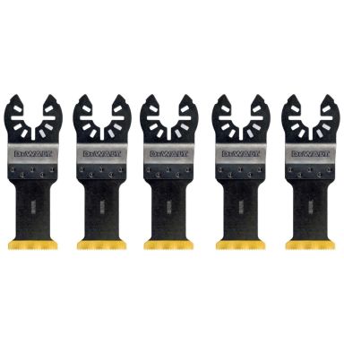 Dewalt DT20727-QZ Sahanterä 18 TPI, monitoimityökaluun, 5 kpl