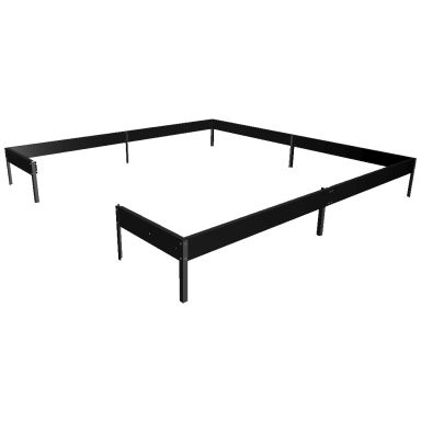 Halls F06443 Fundament 6,6 m², svart