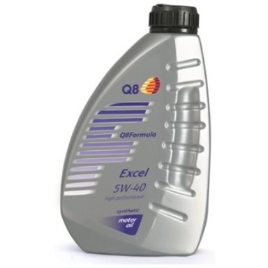 Q8 FORMULA Excel 5W/40 Motorolja 1 liter
