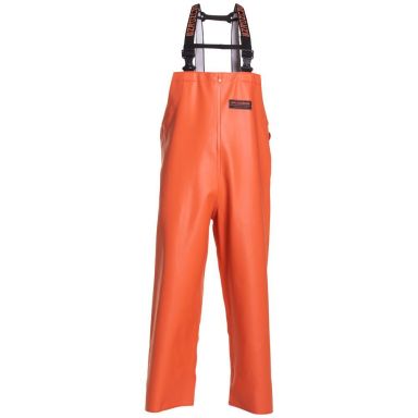 Grundéns 10096 Herkules 16 Bib Hängselbyxa orange, vattentät, slitstark