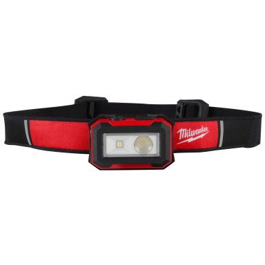 Milwaukee IR HL450 Hodelykt 450 lm, med integrert batteri og USB-kabel