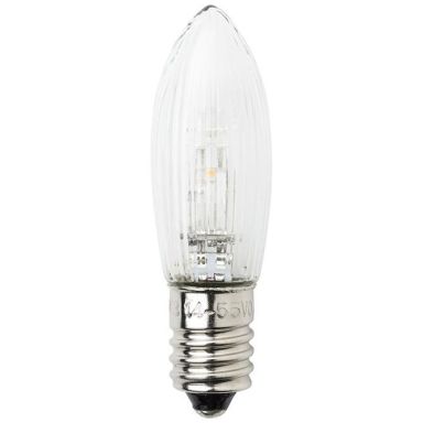 Konstsmide 5042-130 Reservepære LED-lampe, E10, 3-pakning