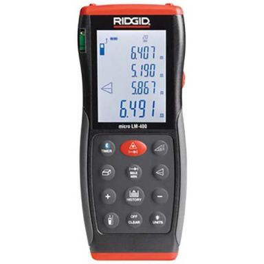 Ridgid LM-400 Avstandsmåler med overlagring via Bluetooth