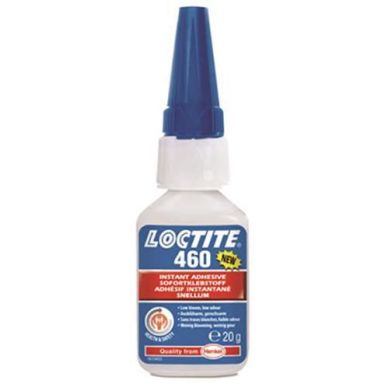 Loctite 460 Cyanoakrylatlim 20 g, för absorberande ytor