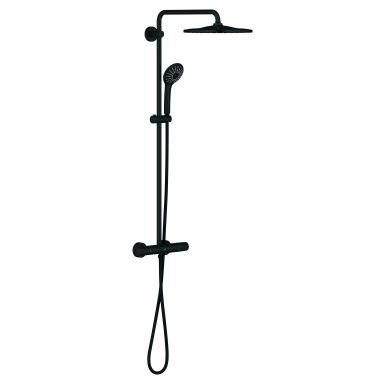 Grohe Vitalio Joy System 310 Takdusjsett mattsvart, 150 c/c