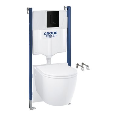 Grohe Solido Compact 106214SH00 WC-fixture 113 cm, hvit, uten spylekant