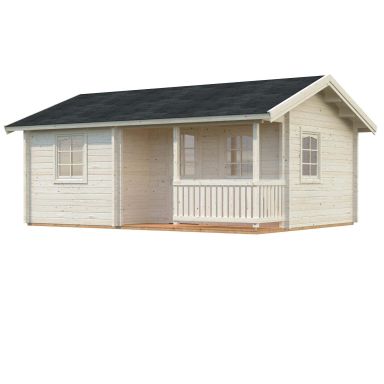 Palmako Sandra Fritidshus 27 m²/inv. 21,5+3,7 m², obehandlad
