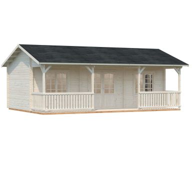 Palmako Sandra Fritidshus 38,6 m²/inv. 25,6+11,1 m², obehandlad