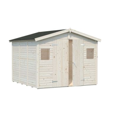 Palmako Dan Förråd 7,6/inv. 7 m², obehandlad