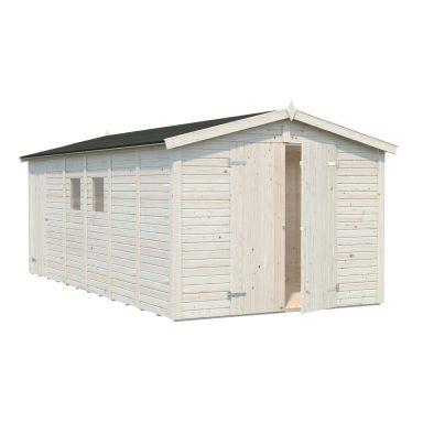 Palmako Dan Förråd 15 m²/inv. 14,2 m², obehandlad