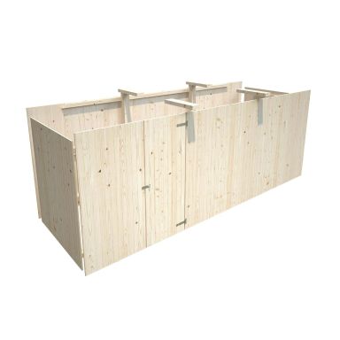 Palmako 102785 Förråd inv. 10,9 m², till Karl 101037, obehandlad