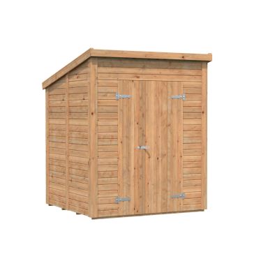 Palmako Leif Förråd 3,2 m²/inv. 3,1 m², brun impregnerad