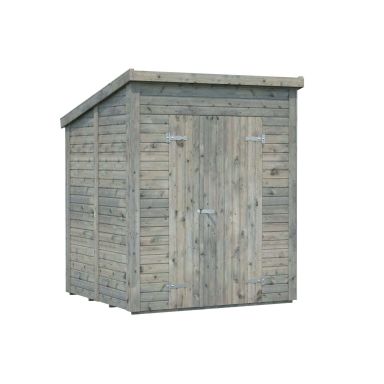 Palmako Leif Förråd 3,2 m²/inv. 3,1 m², grå impregnerad
