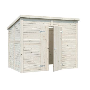 Palmako Leif Förråd 4,6 m²/inv. 4,2 m², impr. natur