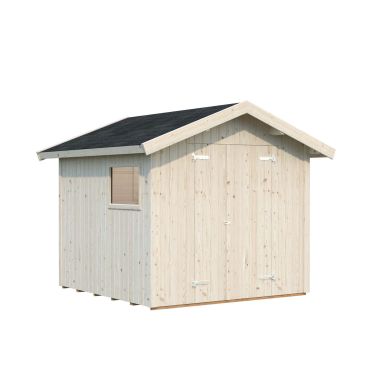 Palmako Nils Förråd 5,6 m²/inv. 5,4 m², impr. natur