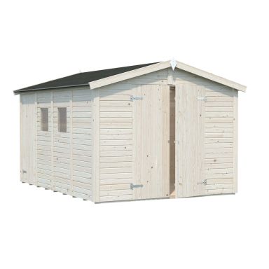 Palmako Dan Förråd 10,1 m²/inv. 9,9 m², impr. natur