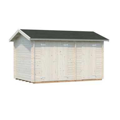 Palmako Jari Förråd 9,4 m²/inv. 8,9 m², impr. natur