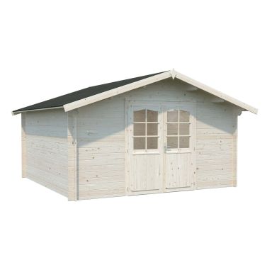 Palmako Lotta Stuga 14,4 m²/inv. 13,9 m², utan golv, impr. natur