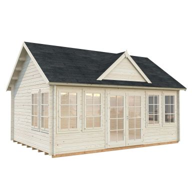 Palmako Claudia Stuga 20,1 m²/inv. 19,4 m², impr. natur