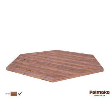 Palmako 103092 Golv till Betty / Bianca 9,9 m², brun tryckimpregnerad