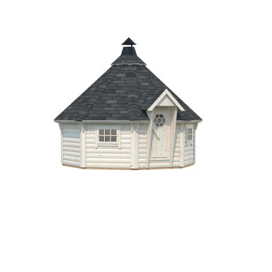 Palmako Eva Grillkåta 11,9 m²/inv. 11,4 m², impr. natur