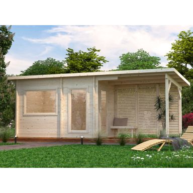 Palmako Sanna Bastu 13,5 m², Invändig 6,8 m², obehandlad