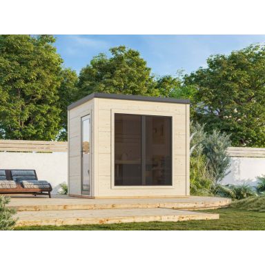 Palmako Grace Bastu 5,7 m², Invändig 5,3 m², obehandlad