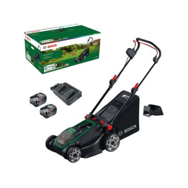 Bosch DIY ROTAK 18V2-43 Gräsklippare med batteri och laddare