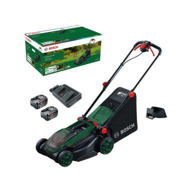 Bosch DIY ROTAK 18V2-38 Gräsklippare med batteri och laddare