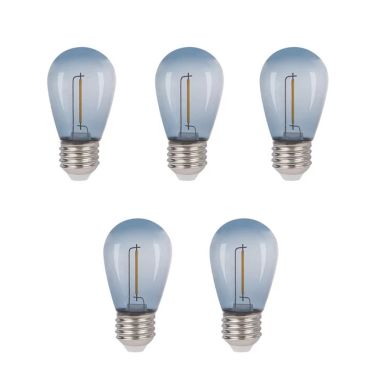LightsOn Deco bulb 5139 Lyskilde E27, 12V, smoke, 5-pak