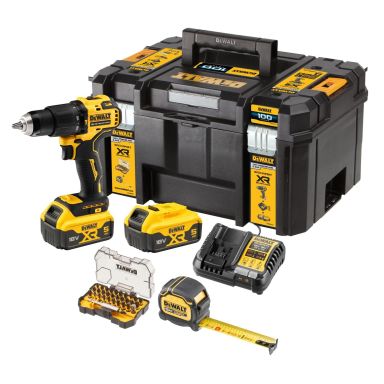 Dewalt DCZ100P2KT-QW Slagbormaskin med batteri og lader