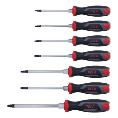 PELA 549457 Skrutrekkersett torx, 7 deler