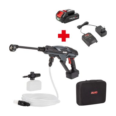 AL-KO PWD 1845 Comfort Mellomtrykksvasker med batteri og lader