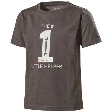 L.Brador 6066B T-shirt för barn, grå