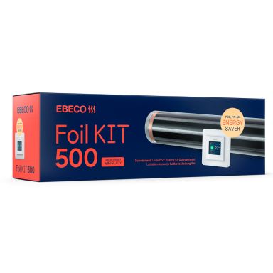 Ebeco Foil Kit 500 Gulvvarmesæt med varmefolie og termostat