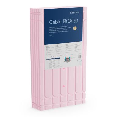 Ebeco Cable Board Isoleringsplade 5-pak