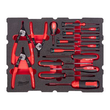 Milwaukee 4932501876 Skruvmejselsats 44 delar