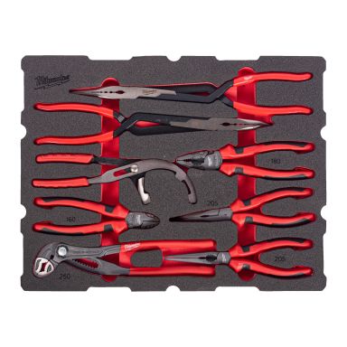 Milwaukee 4932501878 Tångsats skum, 9 delar