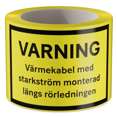 Ebeco 8960964 Varningstejp 100 m
