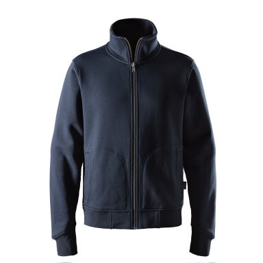 Snickers Workwear 2045 Sweatshirt marinblå, helzip, kraftig