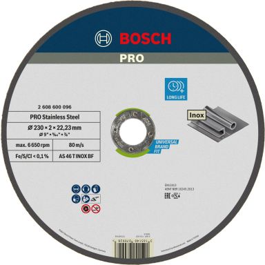 Bosch 2608600096 Kapskiva 230 mm, 2 mm