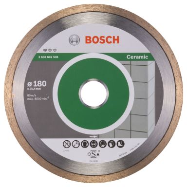 Bosch 2608602536 Diamantskive 180x25,4 mm, 4 mm