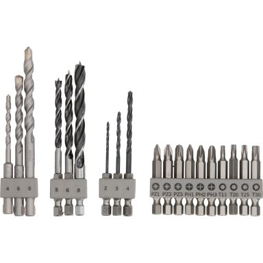 Bosch 2609256989 Bitsset 19 delar