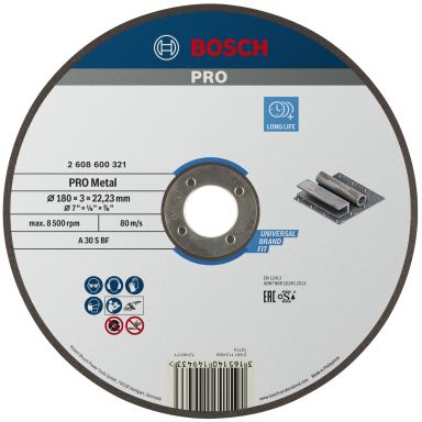 Bosch 2608600321 Kapskiva 180x3 mm