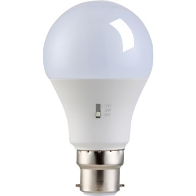 NASC Classic LED-lampa 3W/5W/9W, B22