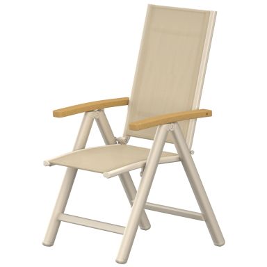 Venture Home Panama Matstol beige, 2-pack